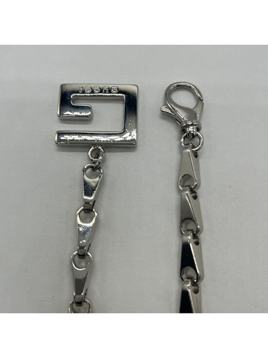 Gucci Logo Charm Chain Belt Metal main image 14
